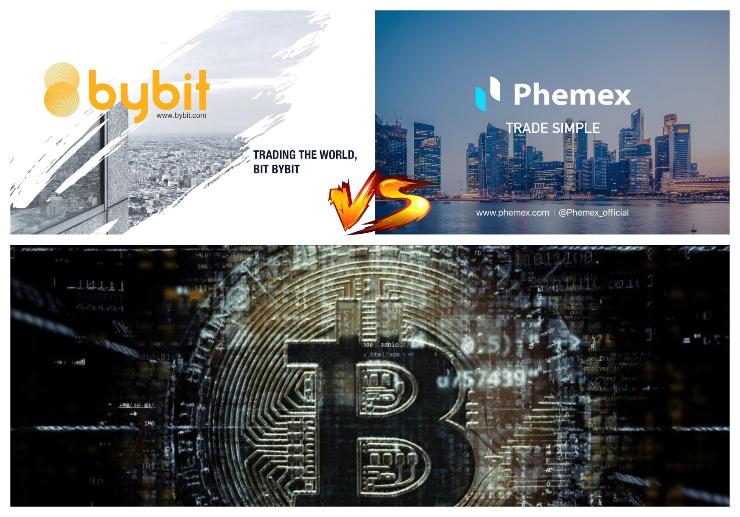 best crypto exchanges Bybit and Phemex