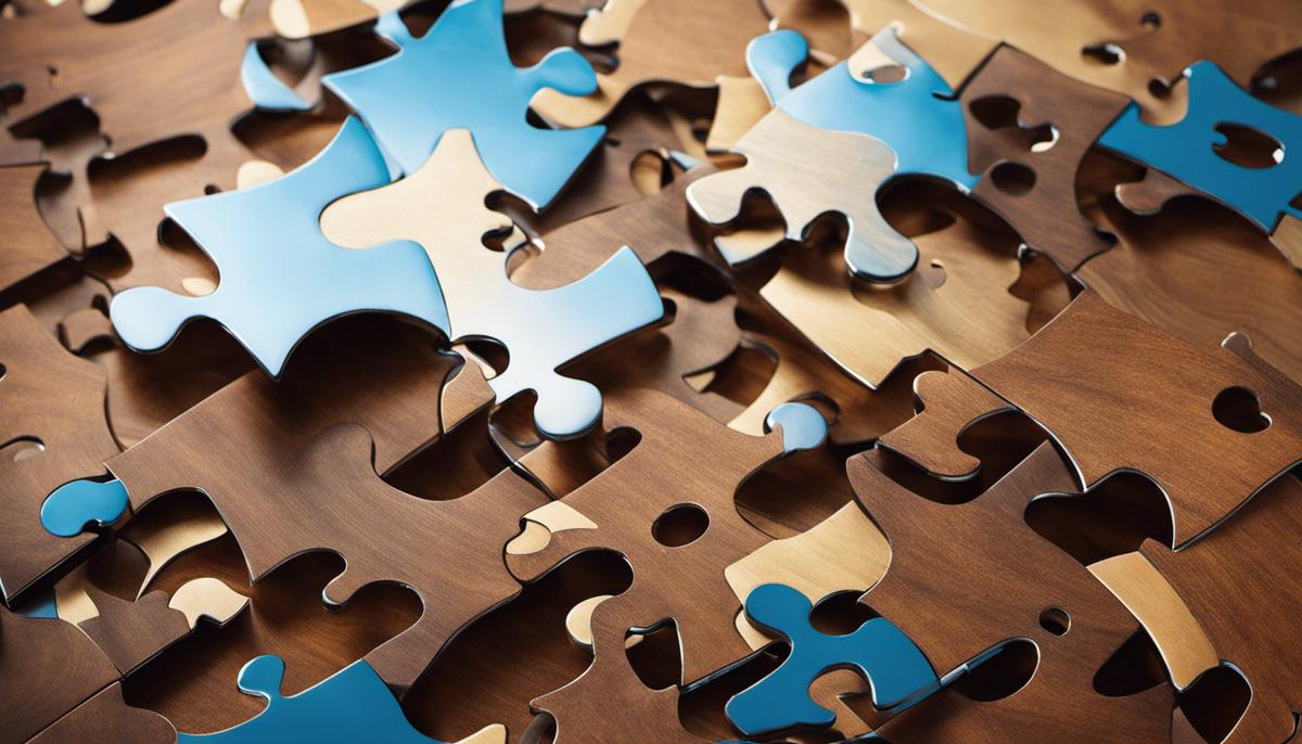 A visual representation of the global regulatory landscape in the form of interconnected puzzle pieces.